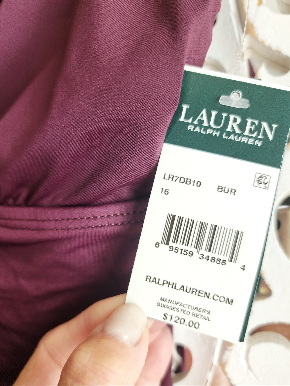 Lauren Ralph Lauren SwimwearTummycontrol Underwire Ruffled Onepiece - Picture 8 of 14